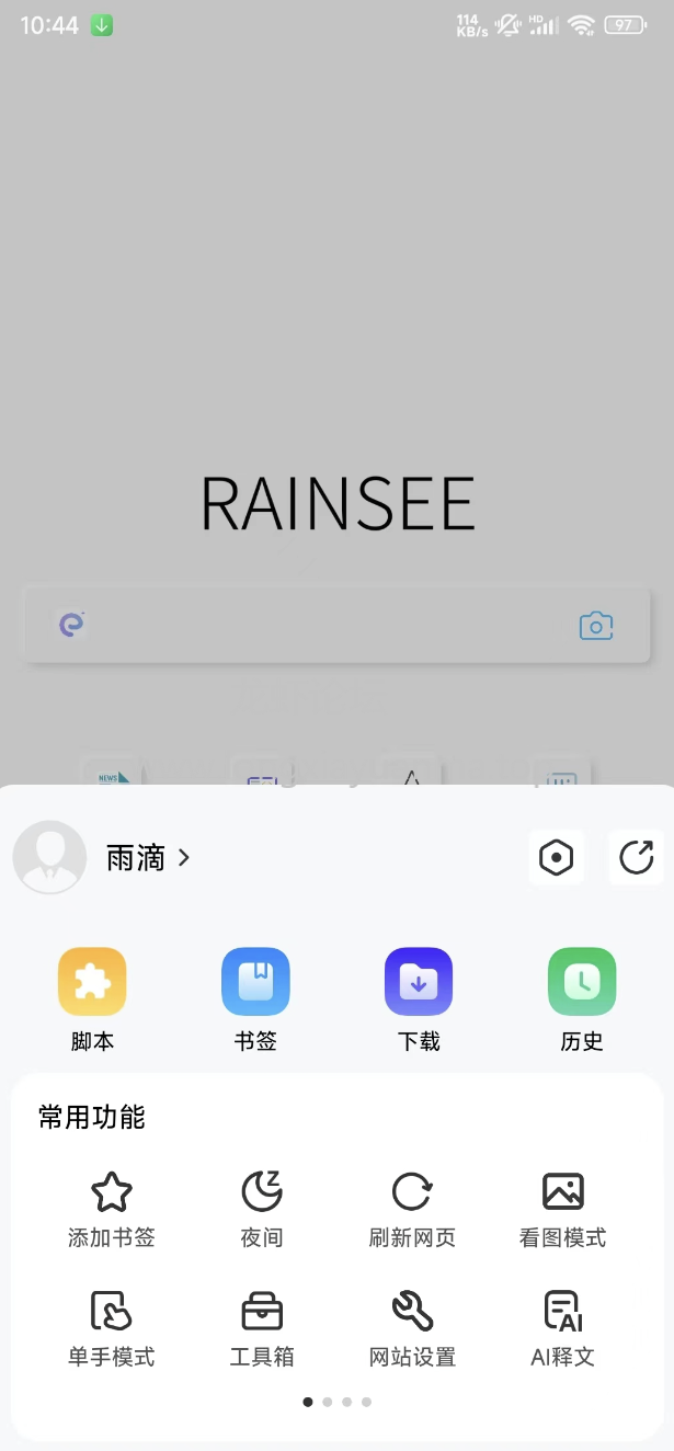 rains游览器，深夜狼友神器，无任何限制！